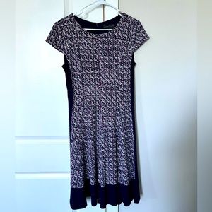 Printed Fit & Flare Jessica Howard Dress (6)